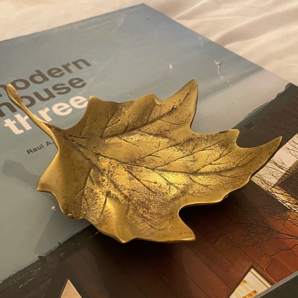 brass leaf - Picture 5 of 7